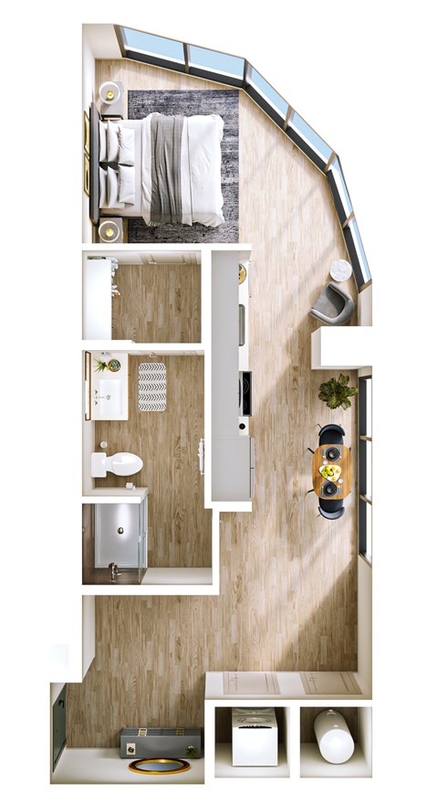 Stella at Star Metals S5 Studio Floor Plan